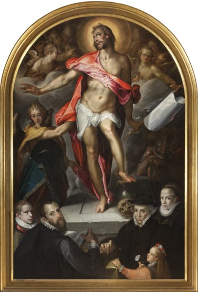 Epitaph of Goldsmith Nicolas Müller of Prague, ca 1592.
