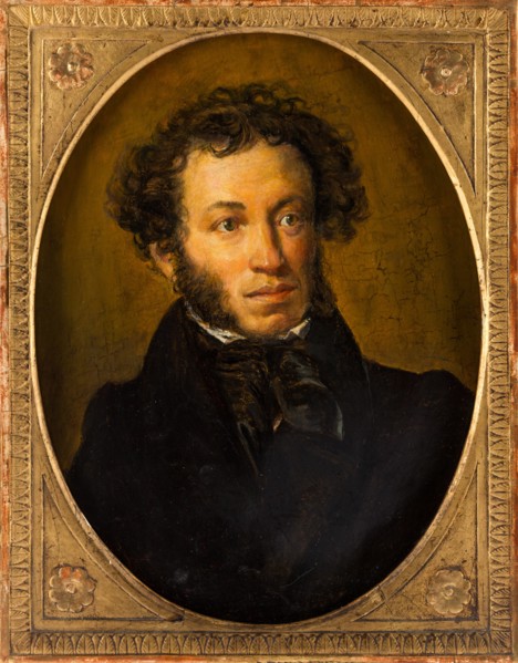 Portrait of the poet Alexander Sergeyevich Pushkin (1799-1837), Second quarter of the 19th cen.