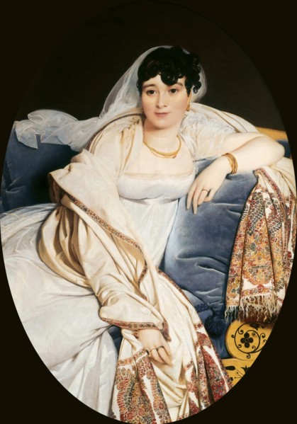Portrait of Madame Rivière, 1805.