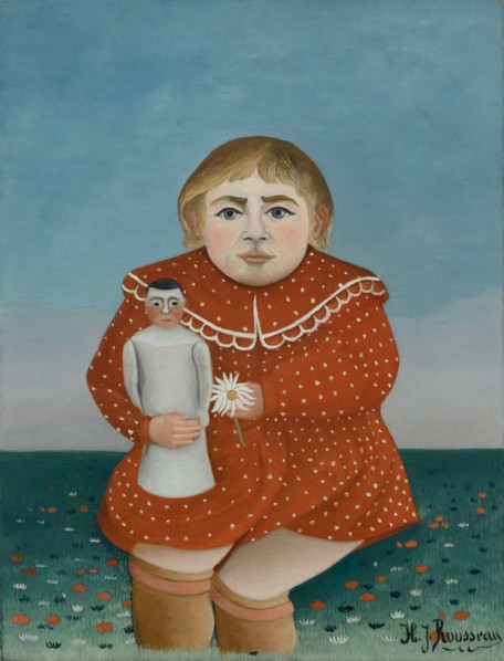 Child With A Doll, ca 1904.