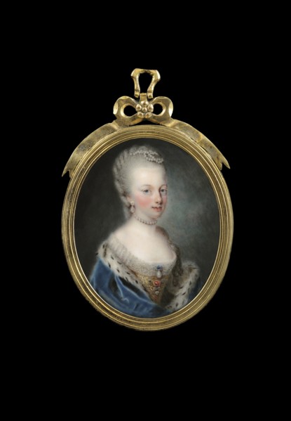 Portrait of Queen Marie Antoinette of France (1755-1793), 1771.