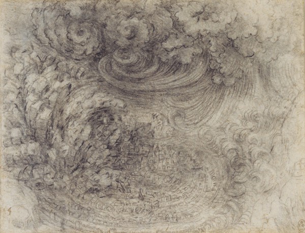 A deluge, ca 1517.