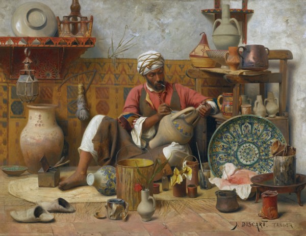 A pottery studio, Tanger.