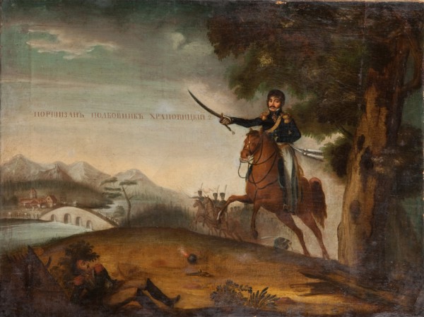 Portrait of Alexander Ivanovich Khrapovitsky (1787-1855), 1820s.