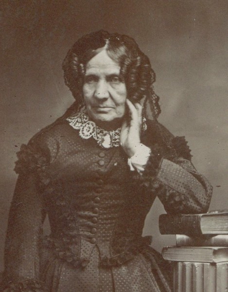 Portrait of Countess Sophie of Ségur (1799-1874), née Rostopchina, 1870s.