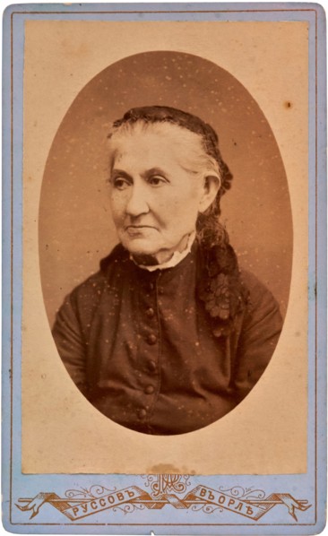 Portrait of Anastasiya Grigoryevna Dunayevskaya, 1896.