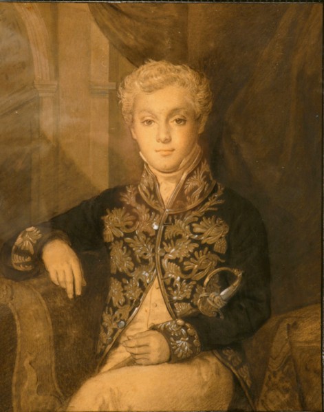 Portrait of Prince Lopukhin, 1800s.