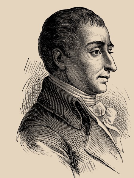 Portrait of the mathematician Joseph-Louis Lagrange (1736-1813).