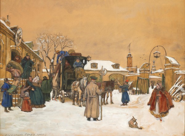 Before departure, 1920.