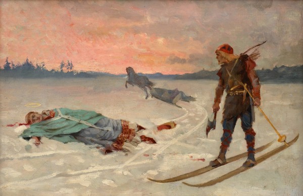 The Assassination of Bishop Henrik by Lalli.
