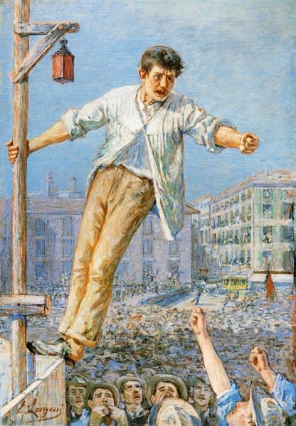 The Orator of the Strike, 1890-1891.