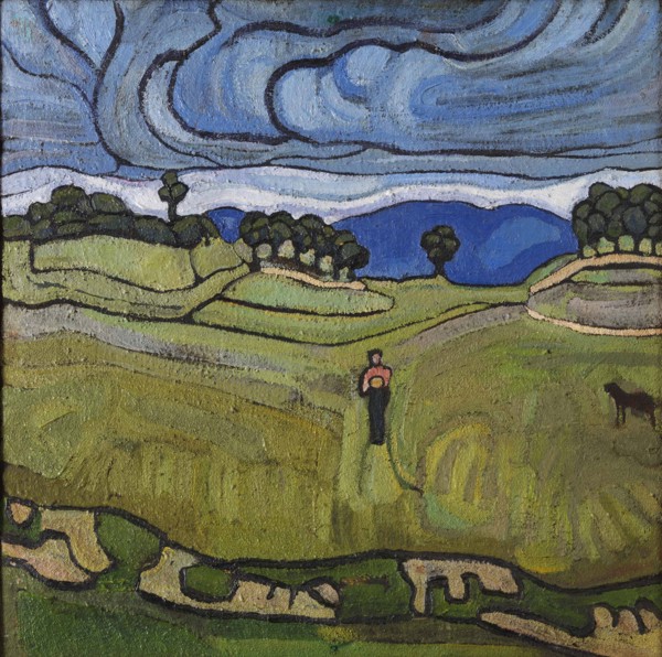 Paesaggio animato, 1915-1916.