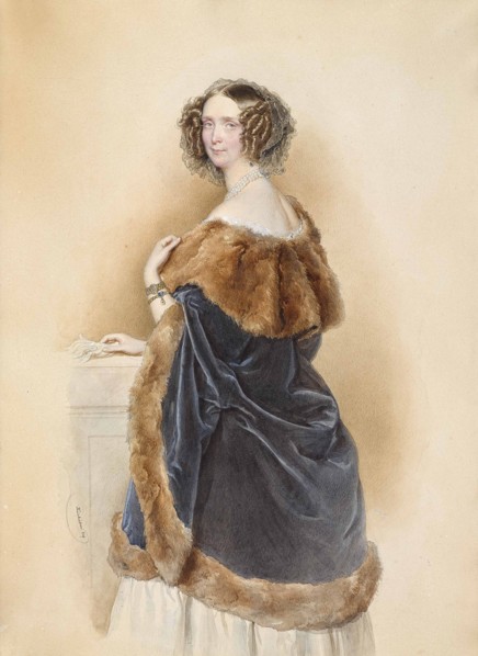 Archduchess Sophie of Austria, Princess of Bavaria (1805-1872), 1849.