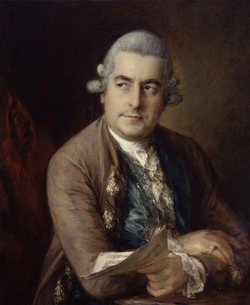 Portrait of Johann Christian Bach (1735-1782), 1776.