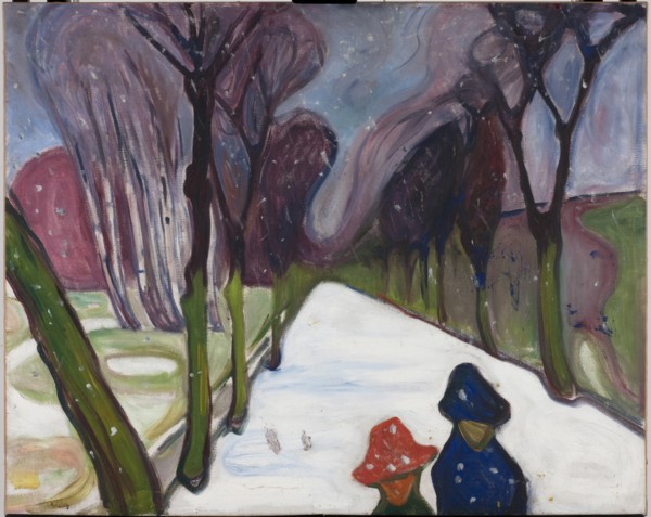 Fresh Snow in the Avenue, 1906.