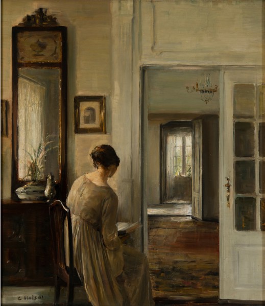 Reading. The Painter's Wife.