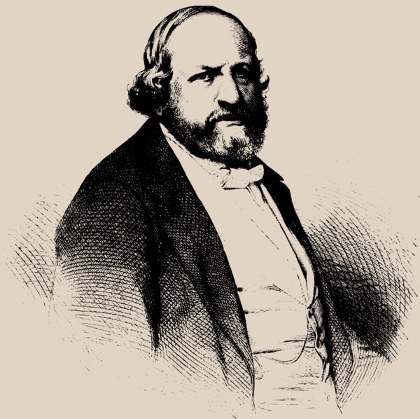 Portrait of Ferdinand von Hiller (1811-1885), 1865.