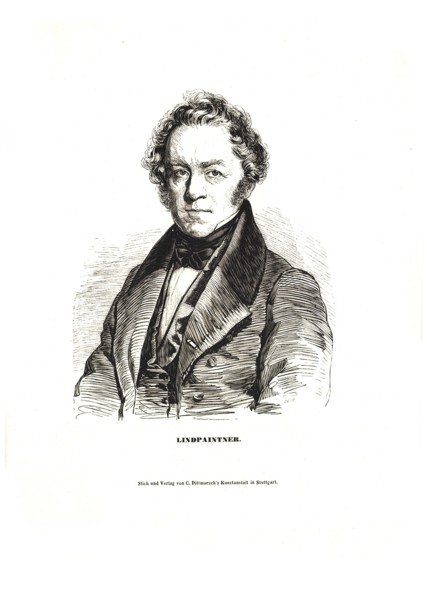 Portrait of Peter Joseph von Lindpaintner (1791-1856), 1836.