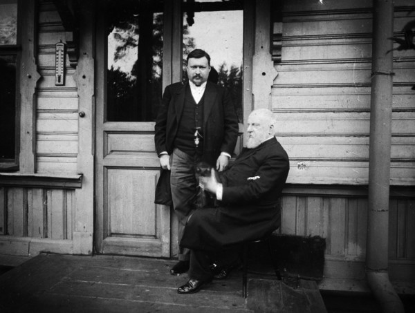 Alexander Glazunov (1865-1936) and Mily Balakirev (1837-1910).