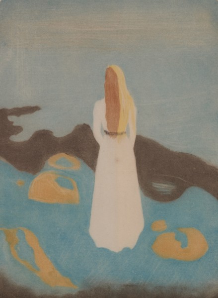 Young Woman on the Beach, 1896.