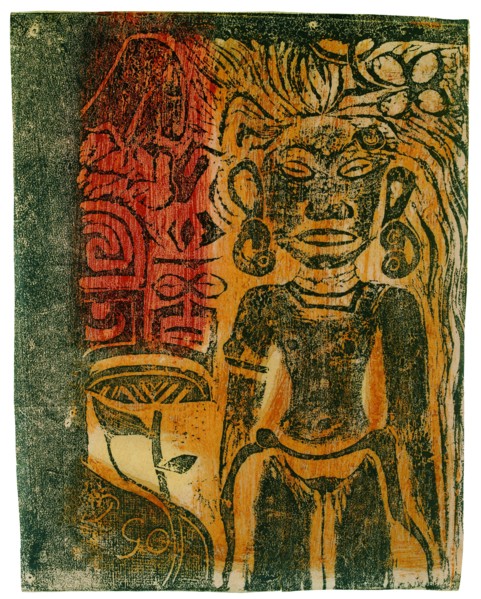 Tahitian Idol, 1894-1895.