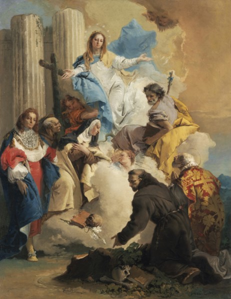 The Virgin with Six Saints, c. 1750.