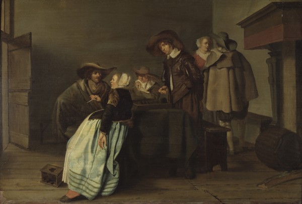 A Conversation, 1628.