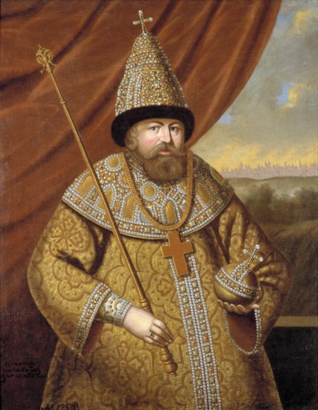 Portrait of the Tsar Alexis I Mikhailovich of Russia (1629-1676), Second Half of the 17th cen.