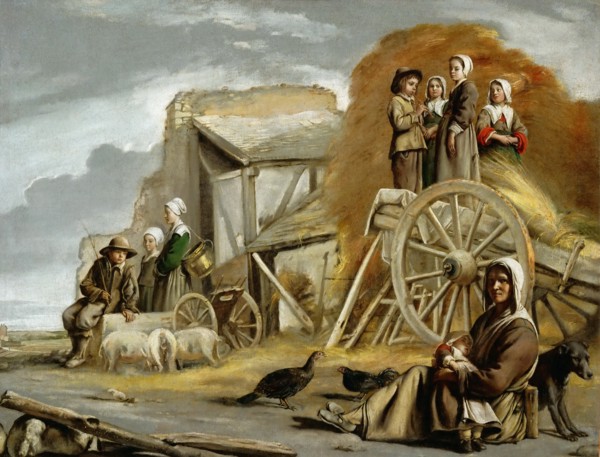 The Haycart (Return From Haymaking), 1642.