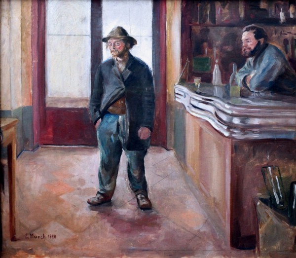 In a Tavern, 1890.