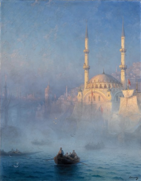 Constantinople. The Nusretiye Mosque, 1884.