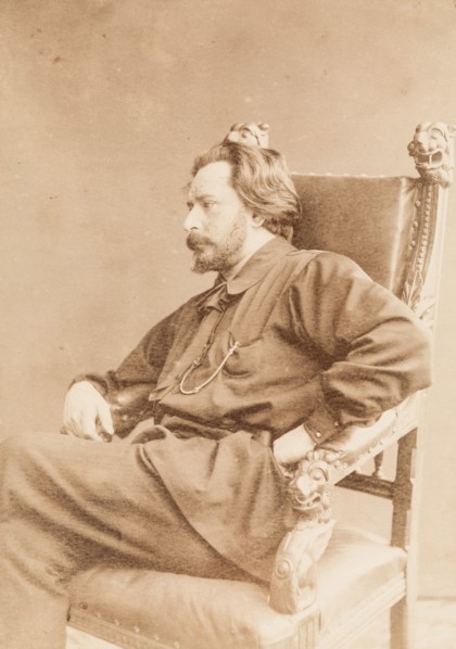 Portrait of the author Leonid Andreyev (1871-1919), 1909.