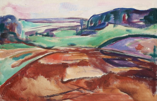 Fra Ekely (From Ekely), 1916.