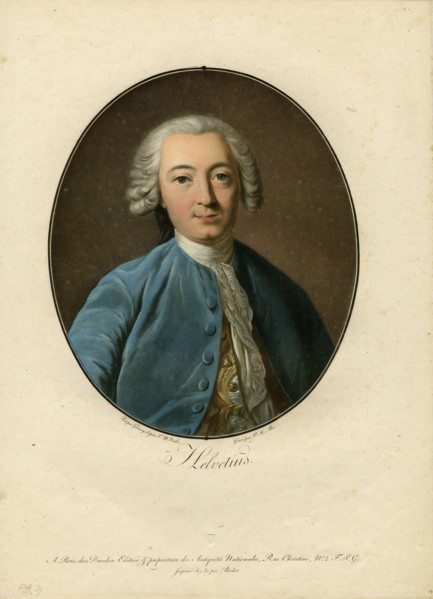 Portrait of Claude Adrien Helvétius (1715-1771), 1793-1794.