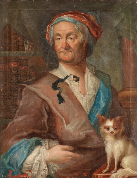 Portrait of Christopher Polhem (1661-1751), 1755.