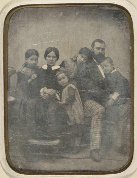 Jean-François Millet and his Family, 1854.