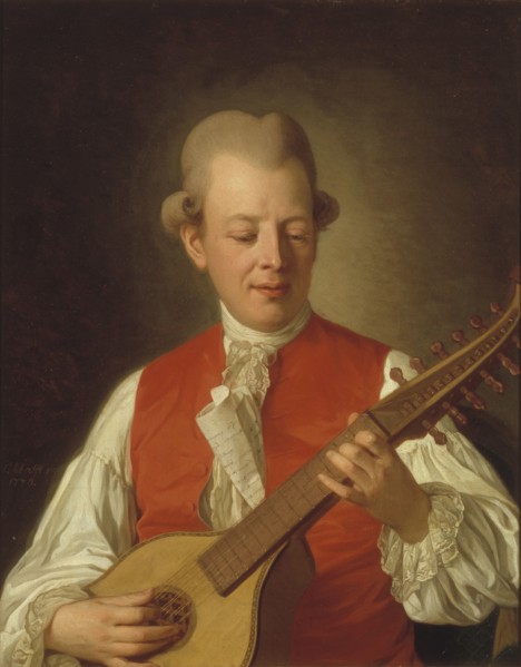 Portrait of Carl Michael Bellman (1740-1795), 1779.