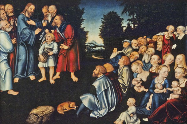 The Miracle of the Five Loaves and Two Fishes.