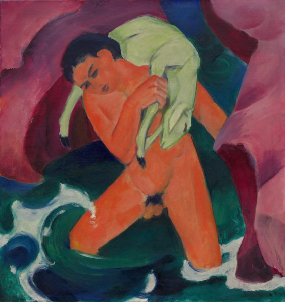 Young Boy with a Lamb (The Good Shepherd), 1911.