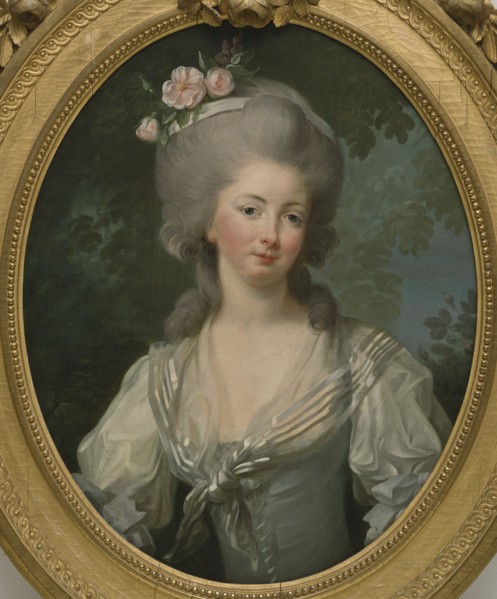 Portrait of Ernestine-Frédérique, Princess de Croy.