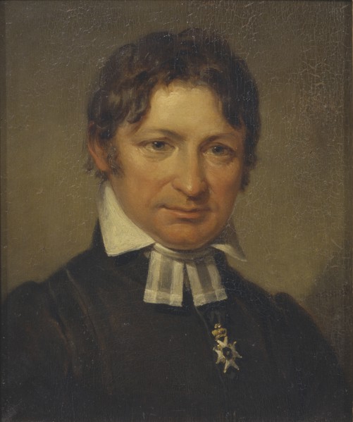 Portrait of Frans Mikael Franzén (1772-1847), 1828.