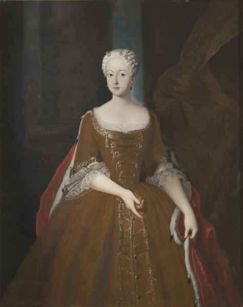 Portrait of Princess Friederike Luise of Prussia (1714-1784), Margravine of Brandenburg-Ansbach, 172