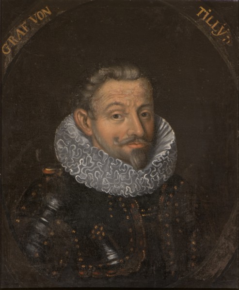 Portrait of Johann Tserclaes (1559-1632), Count of Tilly.