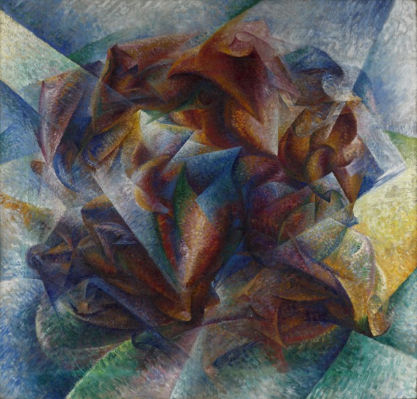 Dynamism of a Soccer Player, 1913.