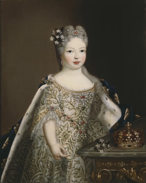 Portrait of Infanta Mariana Victoria of Spain (1718-1781), Queen of Portugal.