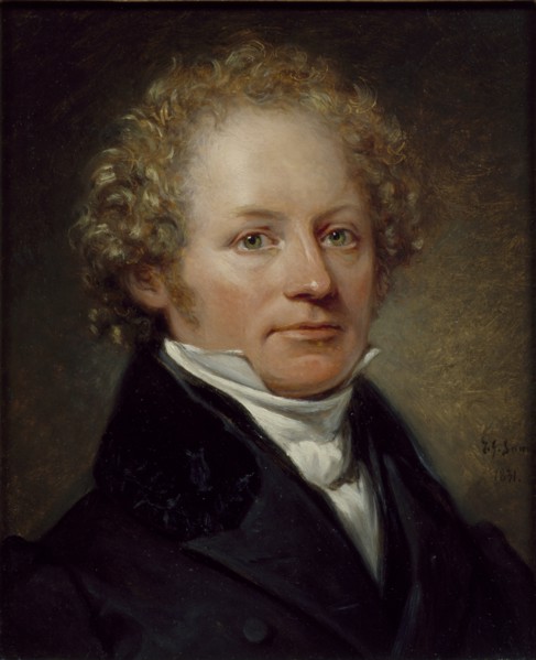 Portrait of Per Daniel Amadeus Atterbom (1790-1855), 1831.