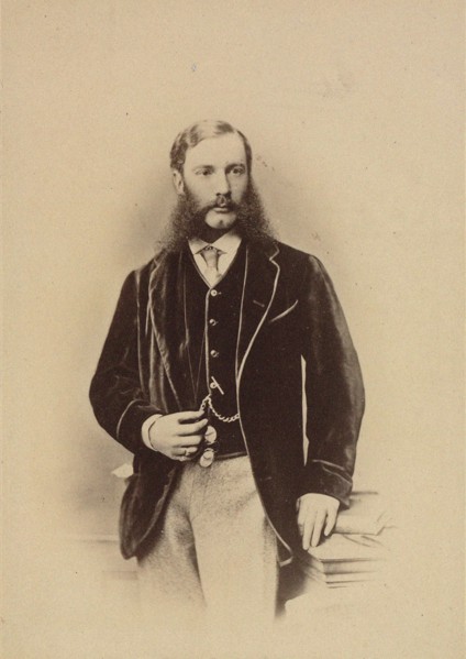 Portrait of Count Anatoly Vladimirovich Orlov-Davydov (1837-1905), 1875.