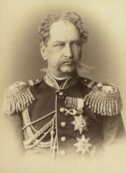 Portrait of General Count Vasily Alekseevich Perovsky (1794-1857), ca 1857.