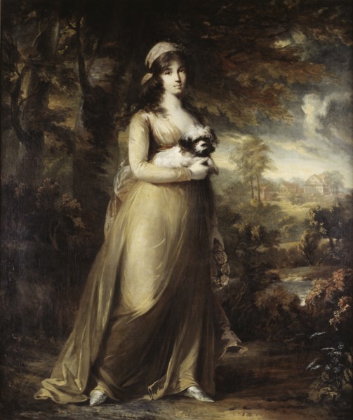 Portrait of the opera singer Teresa Vandoni, 1797.