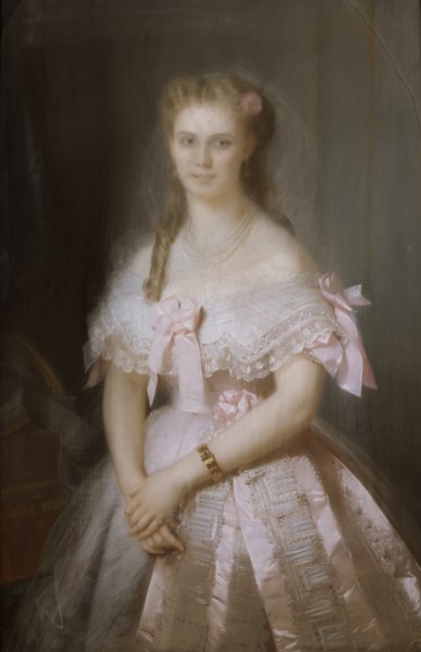 Portrait of Christine Nilsson (1843-1921).